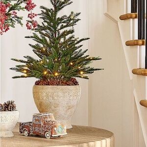 Pottery Barn Handcrafted Ceramic Gingerbread Truck